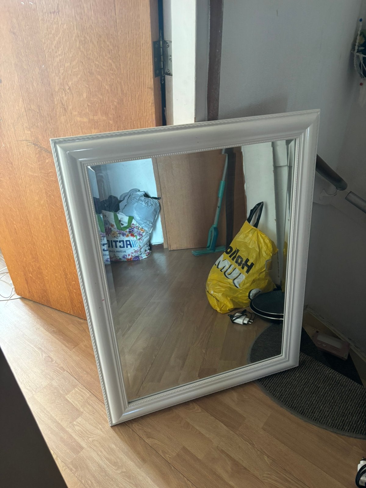 Spıegel, Minder dan 50 cm, Ophalen of Verzenden, Zo goed als nieuw, Minder dan 100 cm