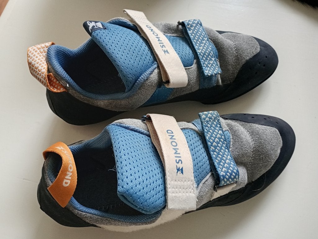 Z.G.A.N. Klimschoenen merk Simond mt 44, Ophalen, Zo goed als nieuw, Klimsportschoenen