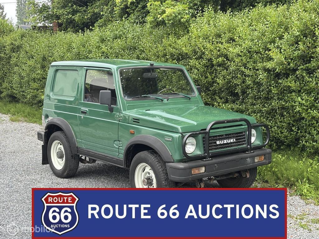 Suzuki Samurai | 1991 | Route 66 Auctions, Auto's, Oldtimers, Bedrijf, Te koop, Suzuki, Benzine, Overige carrosserieën, Handgeschakeld