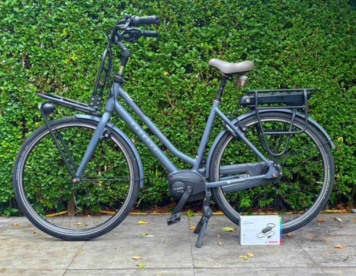 Elektrische Gazelle Heavy Duty // 4200 km, Fietsen en Brommers, Elektrische fietsen, Zo goed als nieuw, Gazelle, 51 tot 55 cm