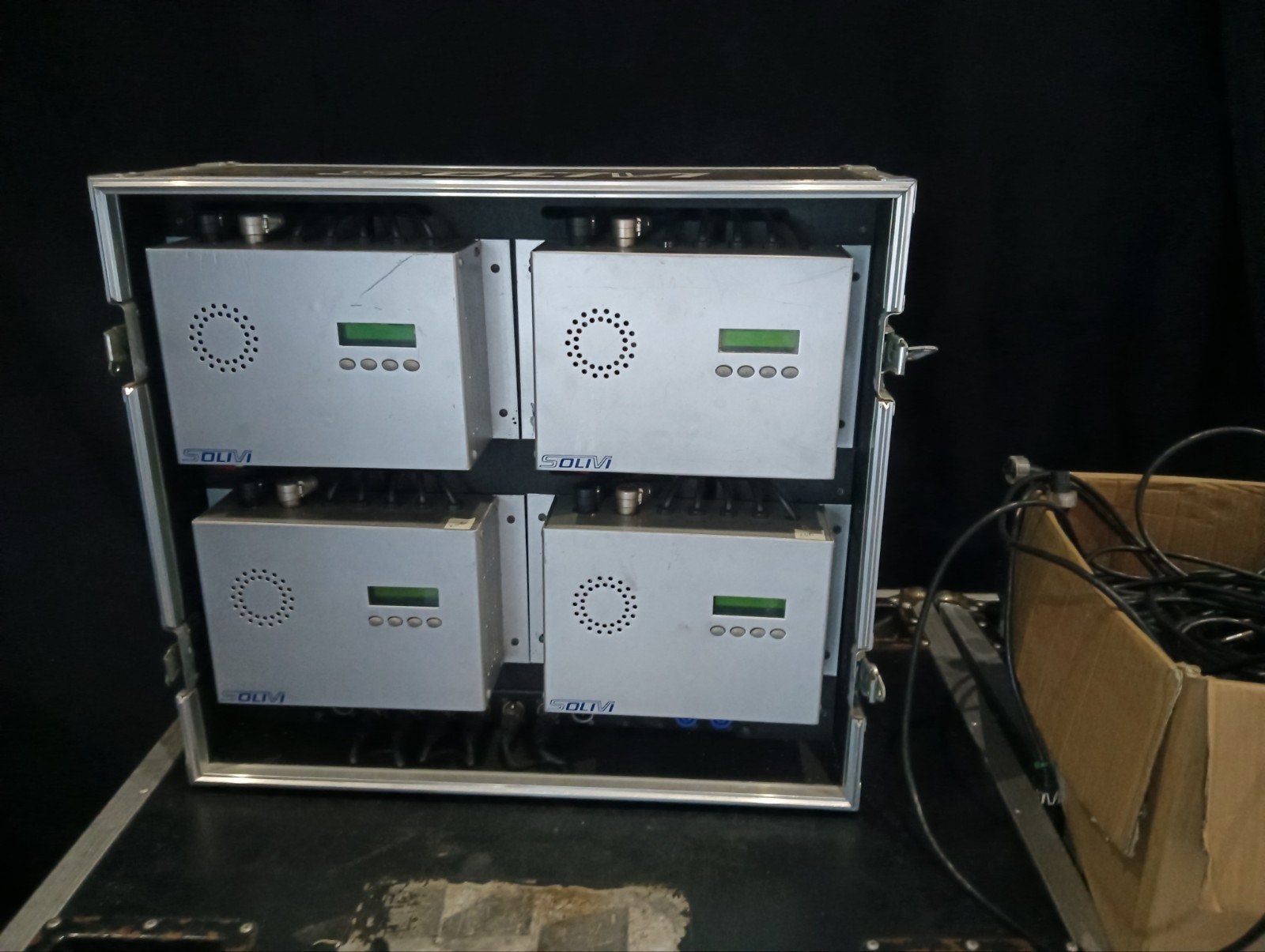 Showtec LED Tubes! 20 stuks met flightcases en controlle, Muziek en Instrumenten, Licht en Laser, Ophalen