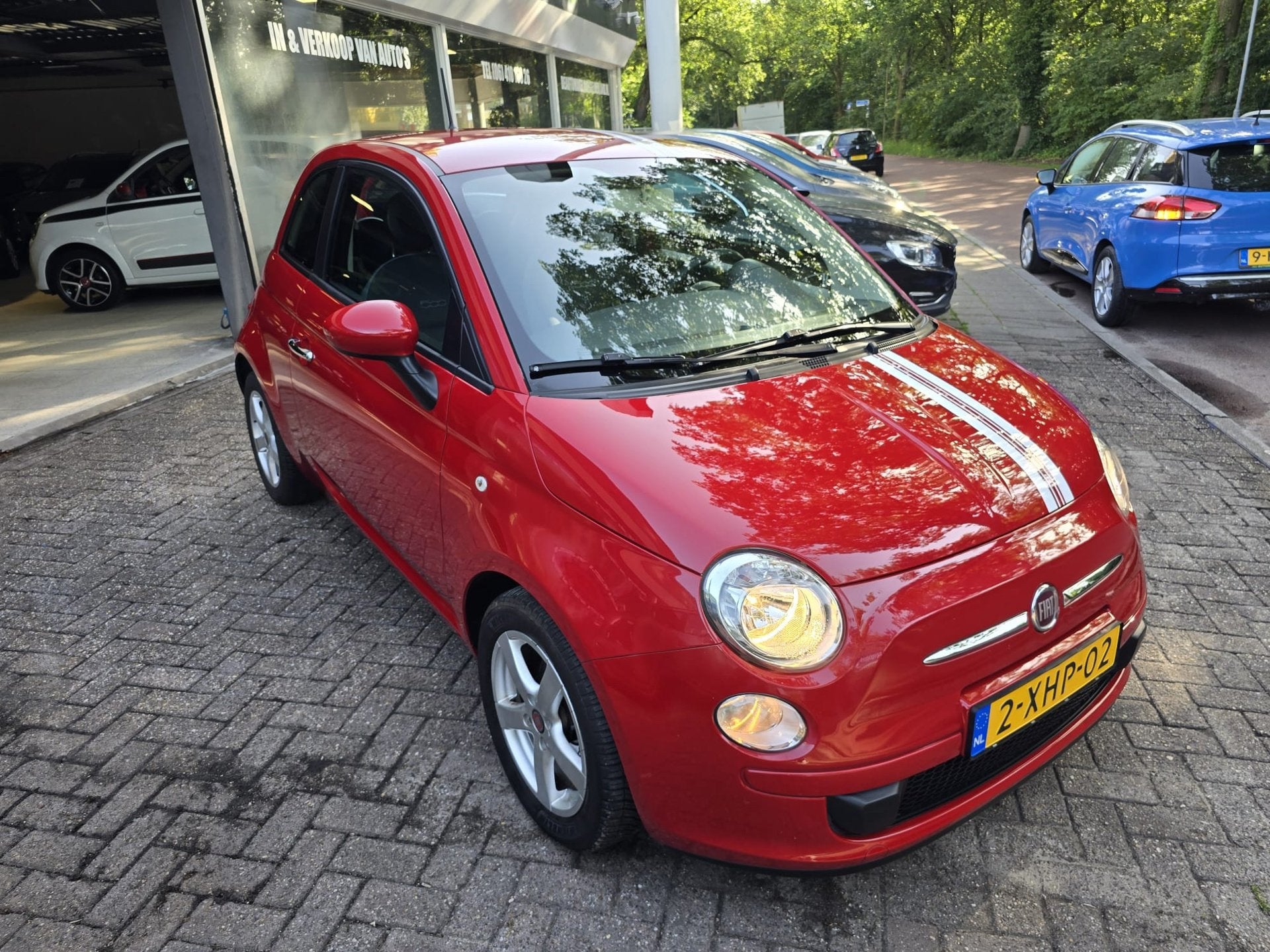 Fiat 500 1.0 TwinAir Pop | 2E EIGENAAR |3/6 OF 12MND GARANTI, Voorwielaandrijving, Stof, Gebruikt, Euro 6