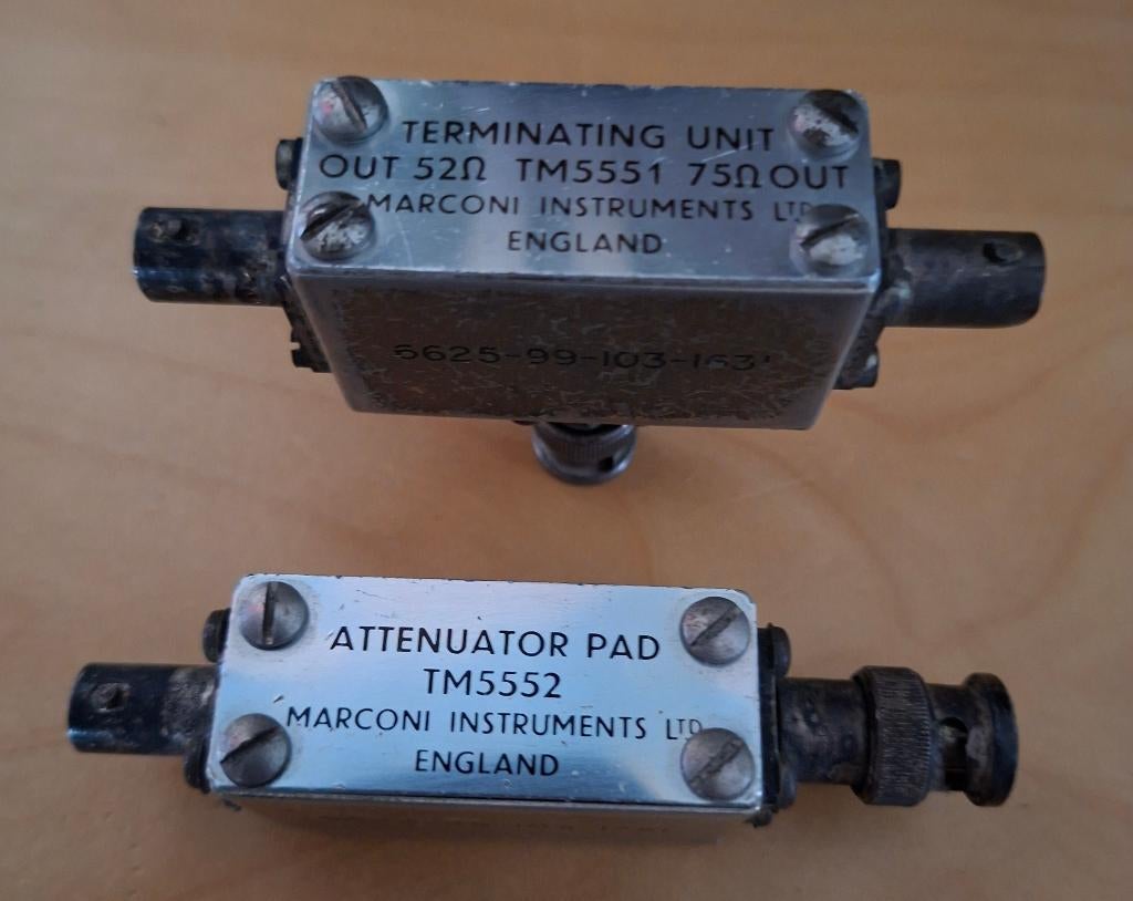 MARCONI Unit en PAD., Ophalen of Verzenden, Gebruikt, Zender en Ontvanger