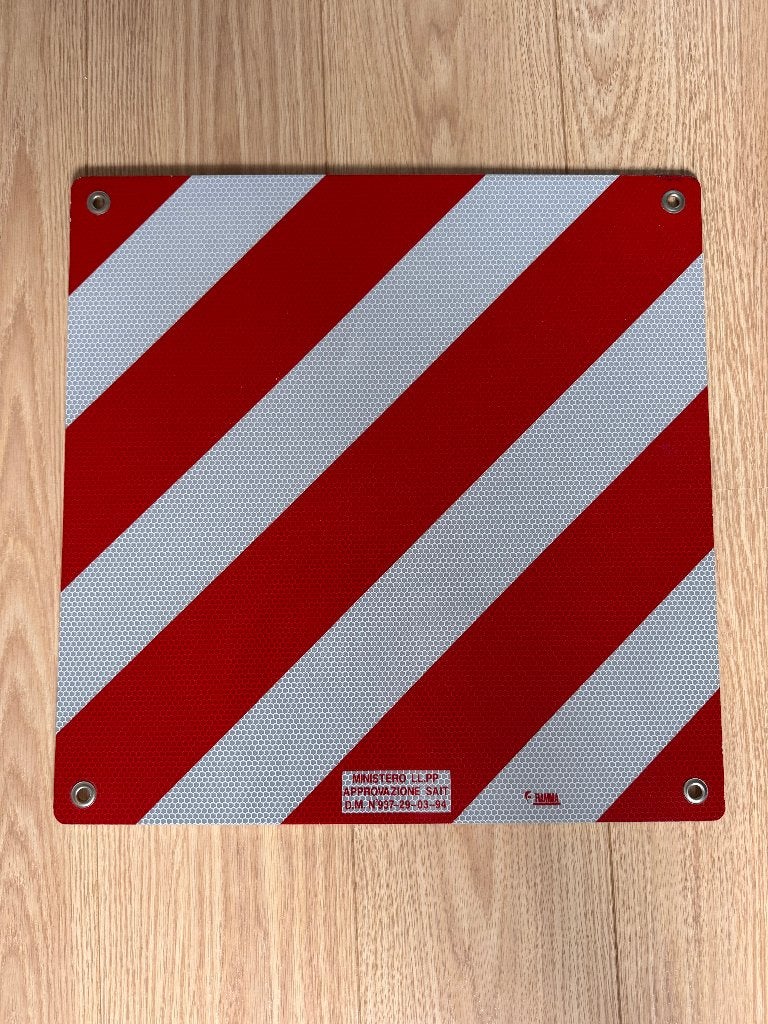 Fiamma Gevarenplaat Aluminium 50x50 Nieuw, Ophalen, Nieuw