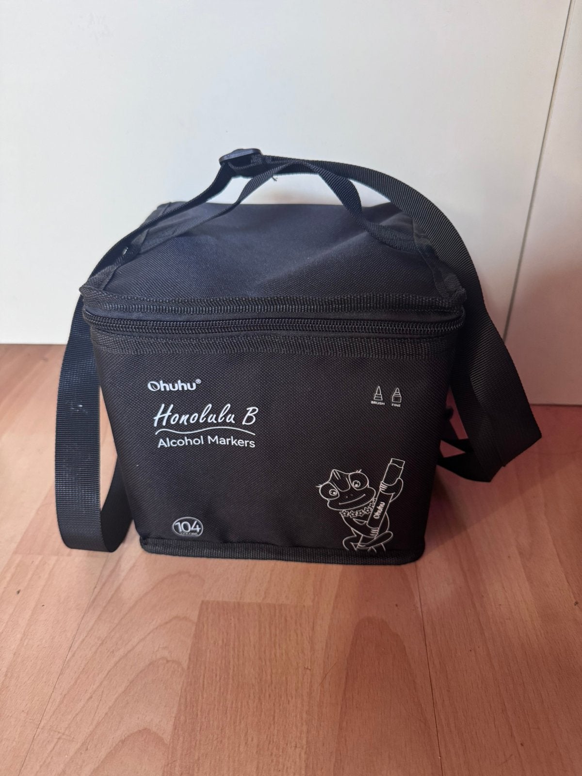 Ohuhu marker tas voor 104 markers (zonder markers), Ophalen, Zo goed als nieuw, Potlood of Stift