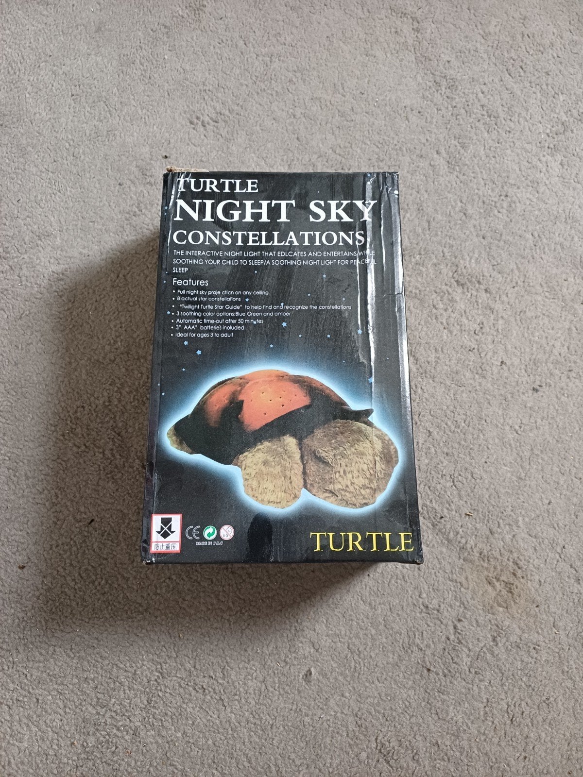 Cloud B Schildpad Sterrenhemel Nachtlampje Knuffel, Ophalen of Verzenden