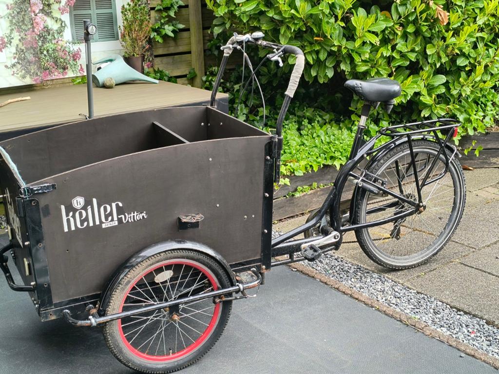 Keiler Bakfiets - Ideaal voor Kinderen of Goederen, Ophalen of Verzenden, Gebruikt