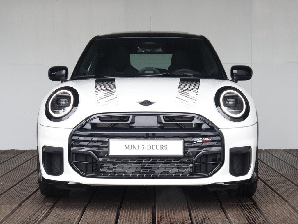 MINI Cooper C John Cooper Works M | Panorama Dak | Premium S, Auto's, Mini, Stof, 156 pk, Wit, Bedrijf