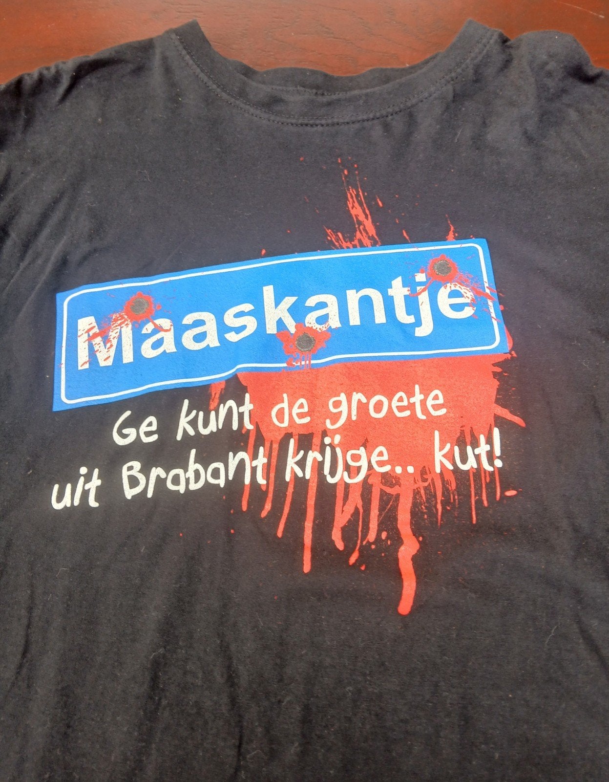 Heren t shirt korte mouwen - new kids / maaskantje - Maat M, Kleding | Heren, Ophalen of Verzenden, Zo goed als nieuw, Maat 48/50 (M)