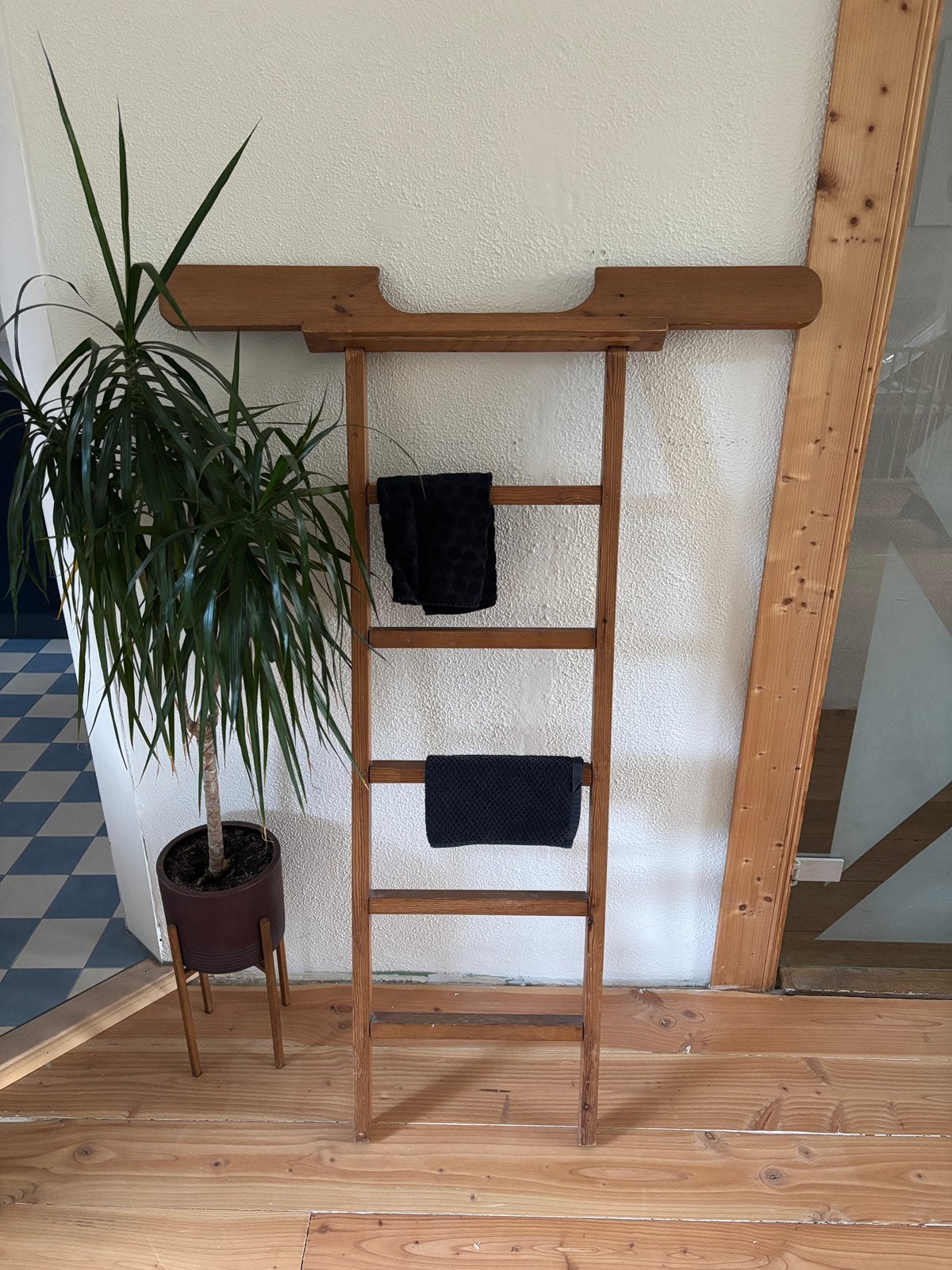 Oude Vintage Houten Trap, Ophalen, Gebruikt