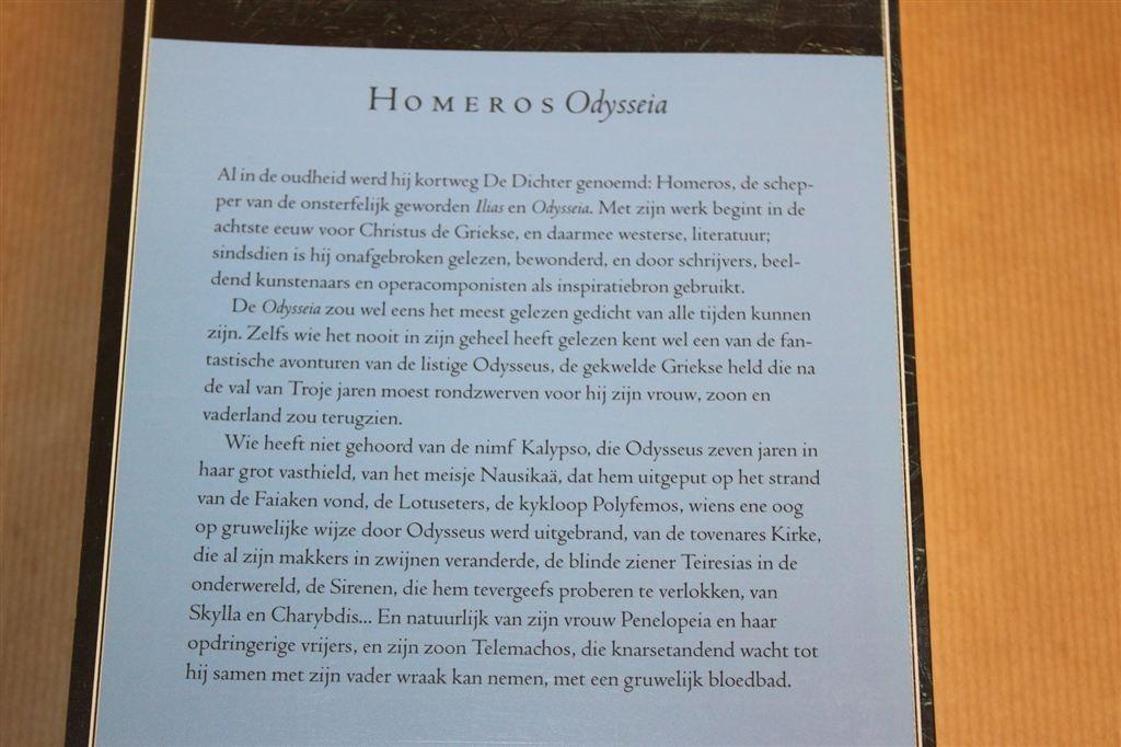 Odysseia — Homerus — De Reizen van Odysseus, Boeken, Ophalen of Verzenden, Zo goed als nieuw