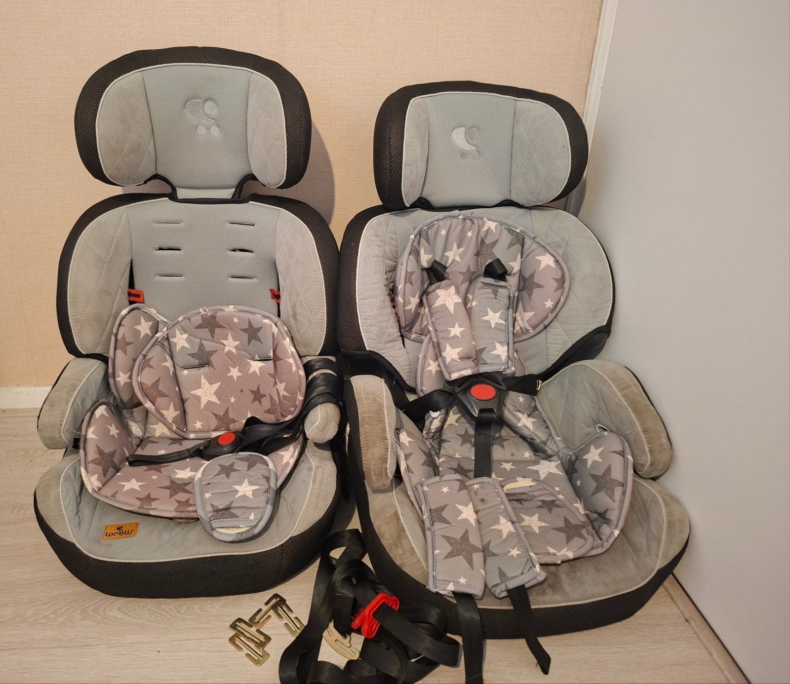 2 Lorelli Navigator Autostoelen - Gratis Af te Halen, Afneembare rugleuning, 9 t/m 36 kg, Ophalen, Overige merken