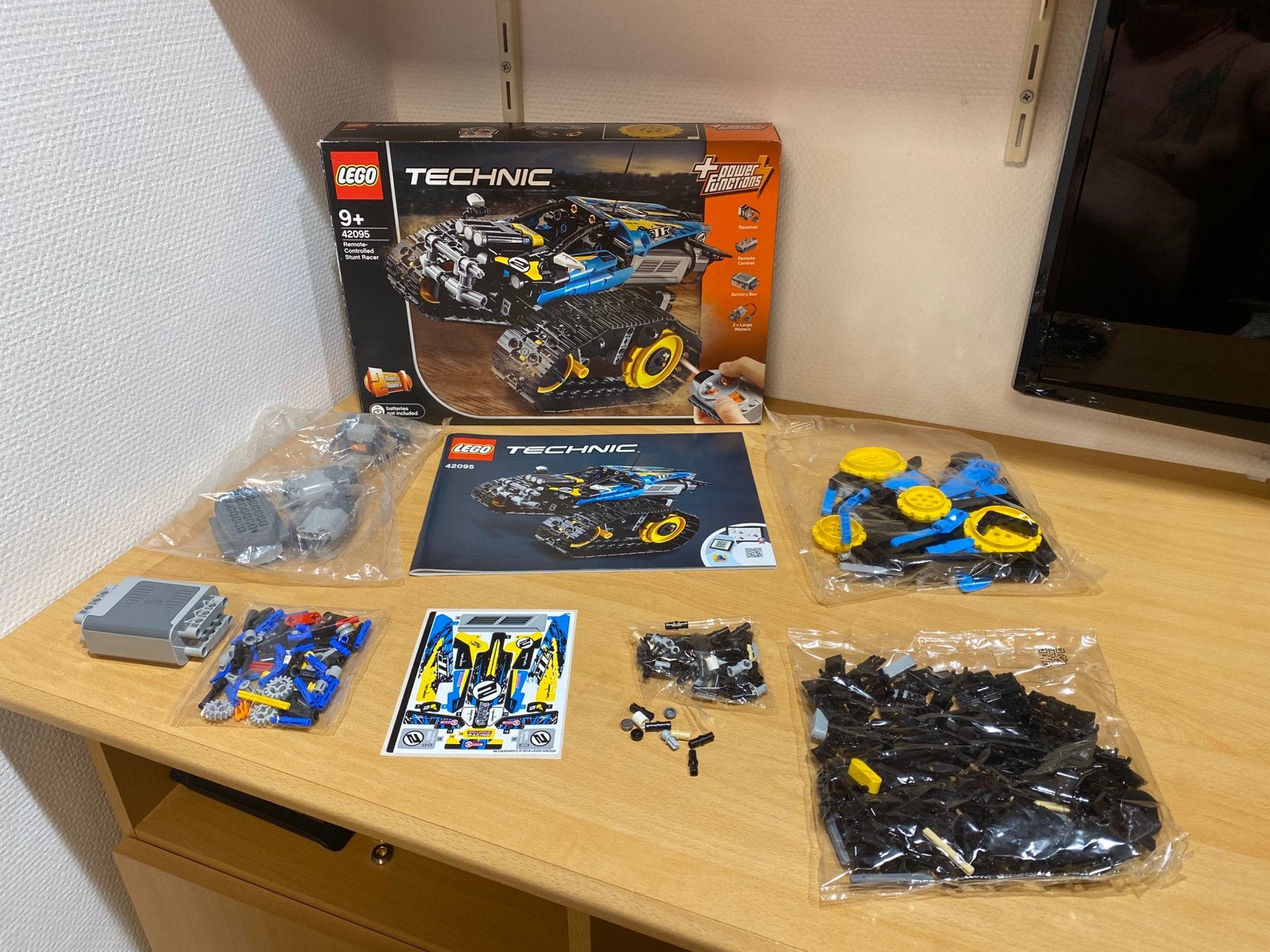 NIEUW LEGO TECHNIC 42095 RC. STUNT RACER, Lego, Nieuw, Ophalen of Verzenden, Complete set