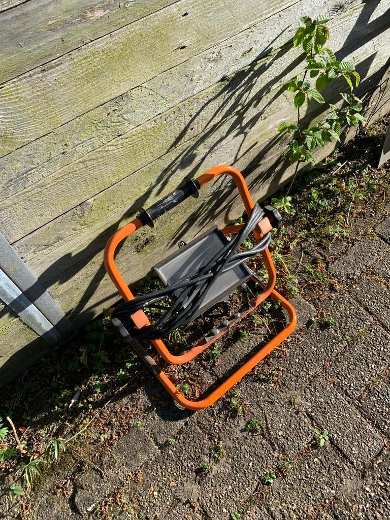PROmax Bouwlamp 500W met statief - Gebruikt, Ophalen, Gebruikt