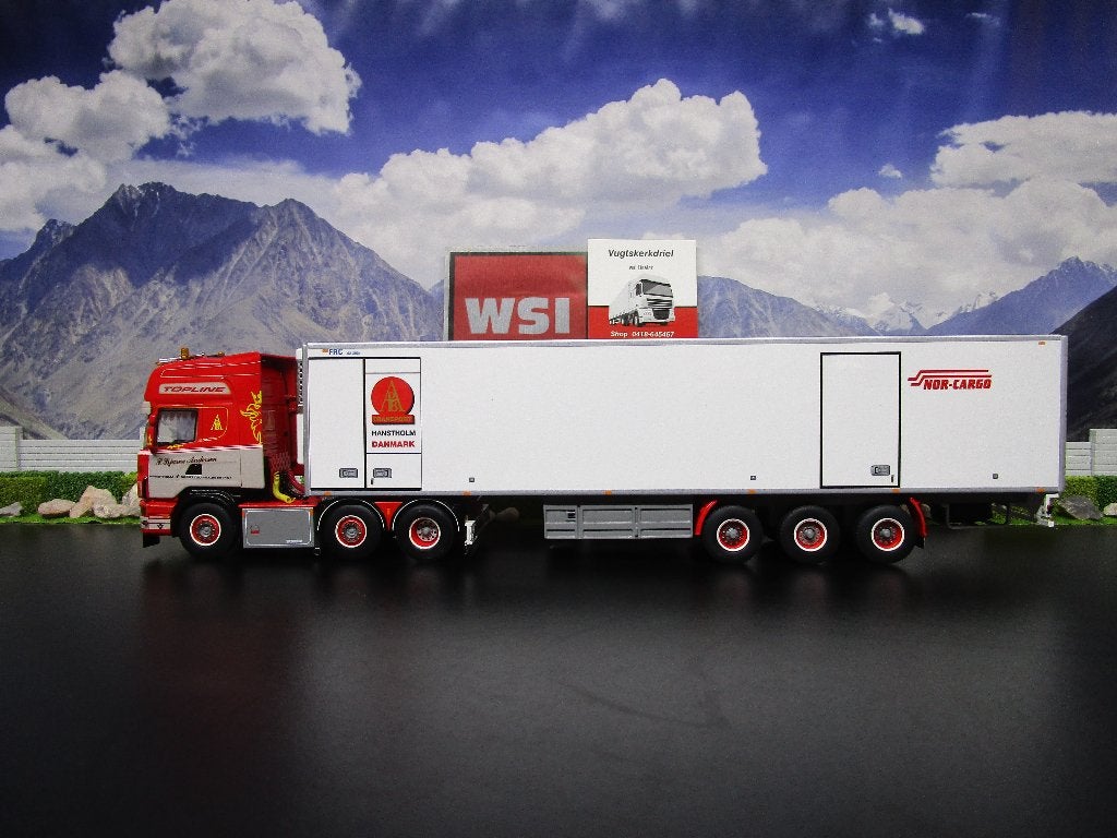 wsi 01-3853 p.bjarne andersen scania 4 serie topline 6x2, Ophalen of Verzenden, Nieuw, Bus of Vrachtwagen, Wsi