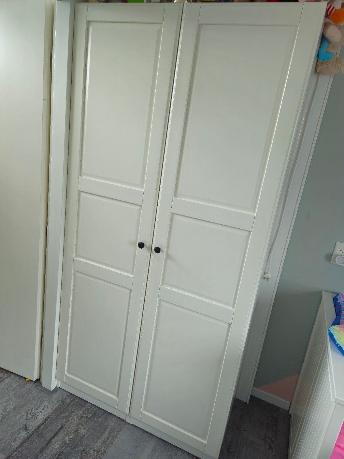 IKEA TYSSEDAL Deur wit 50x195 cm, Minder dan 50 cm, Gebruikt, Ophalen of Verzenden, Minder dan 25 cm
