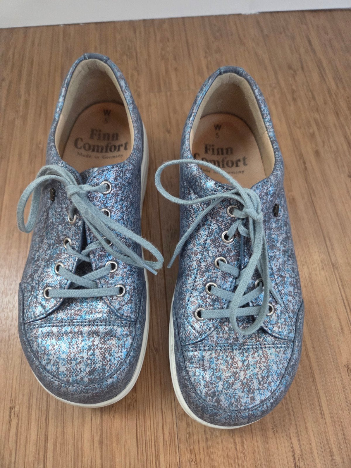 finn comfort Ikebukuro maat 5 W, Ophalen of Verzenden, Zo goed als nieuw, Blauw, Sneakers of Gympen