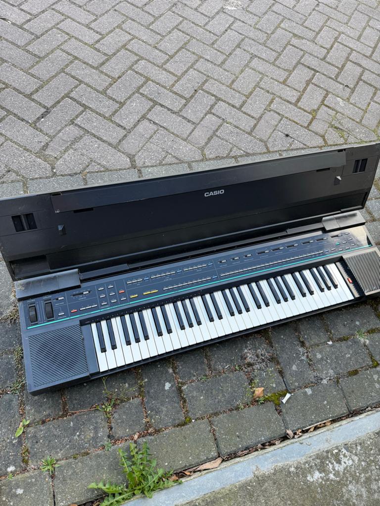Vintage Casio CT-460 Keyboard voor onderdeln met 61 toetsen, Muziek en Instrumenten, Ophalen of Verzenden, Gebruikt, 61 toetsen