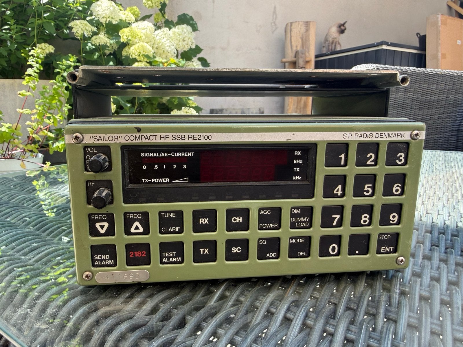 Sailor Compact HF SSB RE2100 Radio - Vintage Maritiem, Ophalen of Verzenden, Gebruikt, Radio