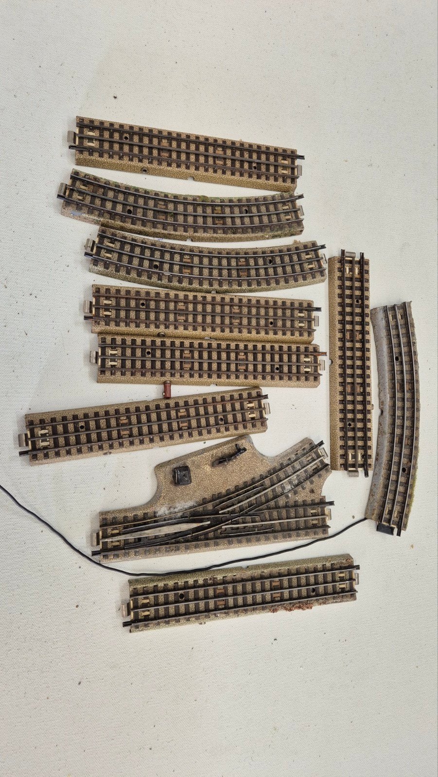 Te koop Märklin jaren 50 rails HO, Hobby en Vrije tijd, Modeltreinen | H0, Wisselstroom, Gebruikt, Rails, Ophalen of Verzenden