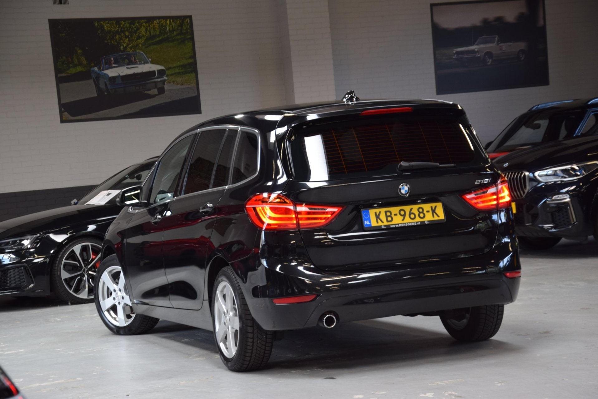 BMW 2-serie Gran Tourer 218i Autom 7 Persoons High Executive, Auto's, Gebruikt, 2-Serie Gran Tourer, 7 stoelen, Zwart