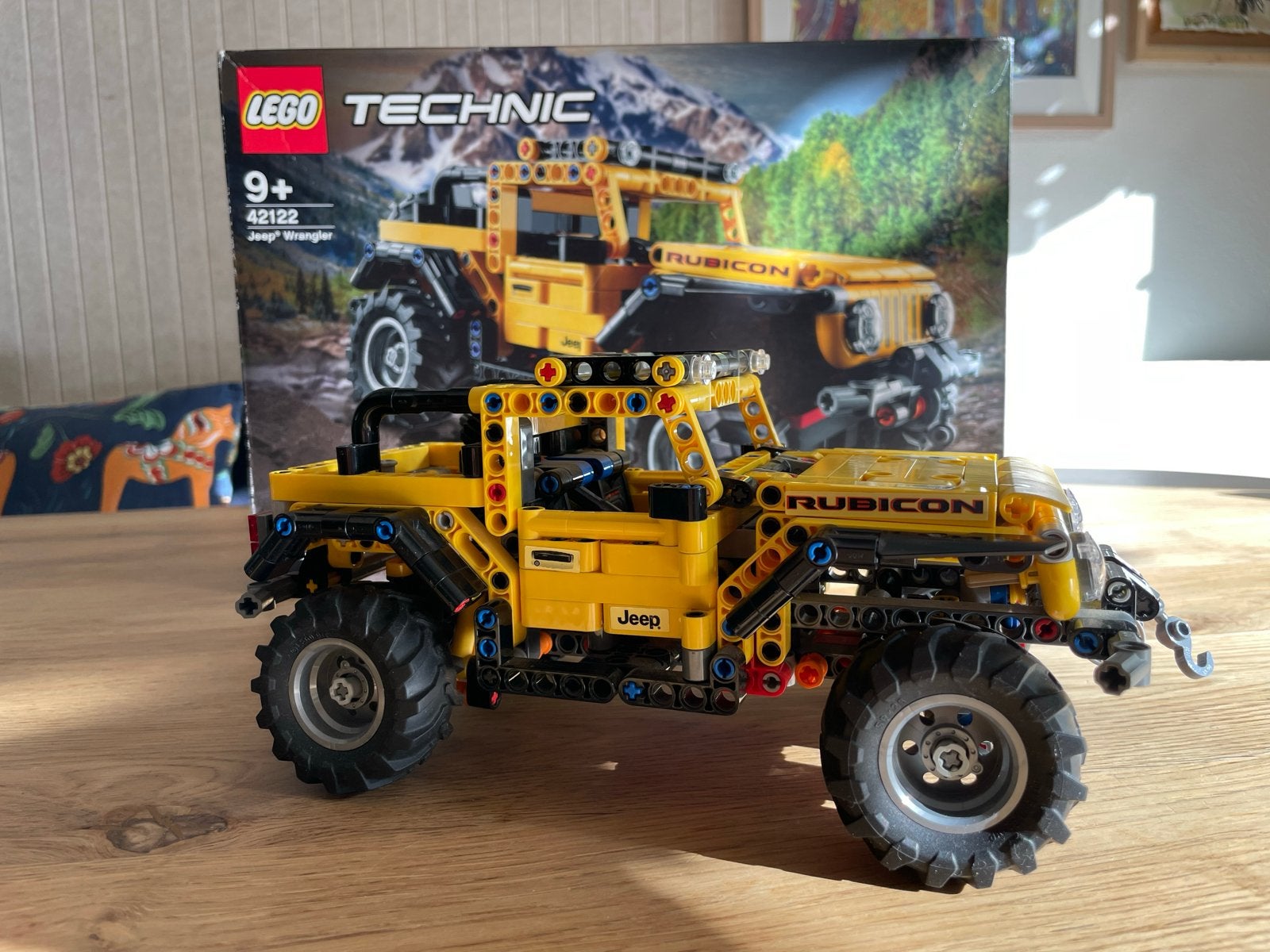 Jeep Wrangler LEGO Technic 42122, Inclusief instructies, Gebruikt, Lego, Ophalen of Verzenden