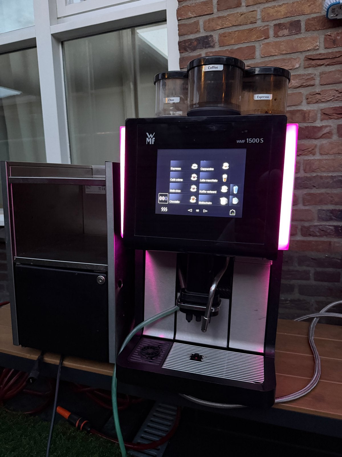 WMF 1500S Professioneel koffiezetapparaat, 10 kopjes of meer, Ophalen of Verzenden, Zo goed als nieuw, Koffiemachine