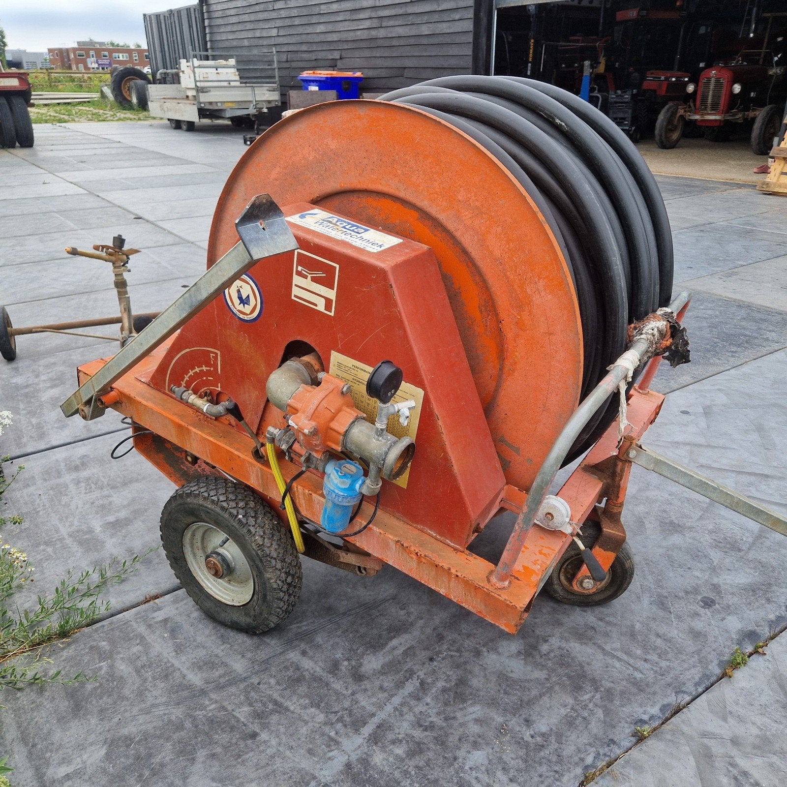 Te koop mini beregenings haspel irrifrance, Ophalen of Verzenden