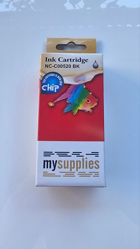 MySupplies Inktcartridge NC-C00520 BK voor Canon Pixma, Ophalen of Verzenden, Nieuw, Cartridge, MySupplies