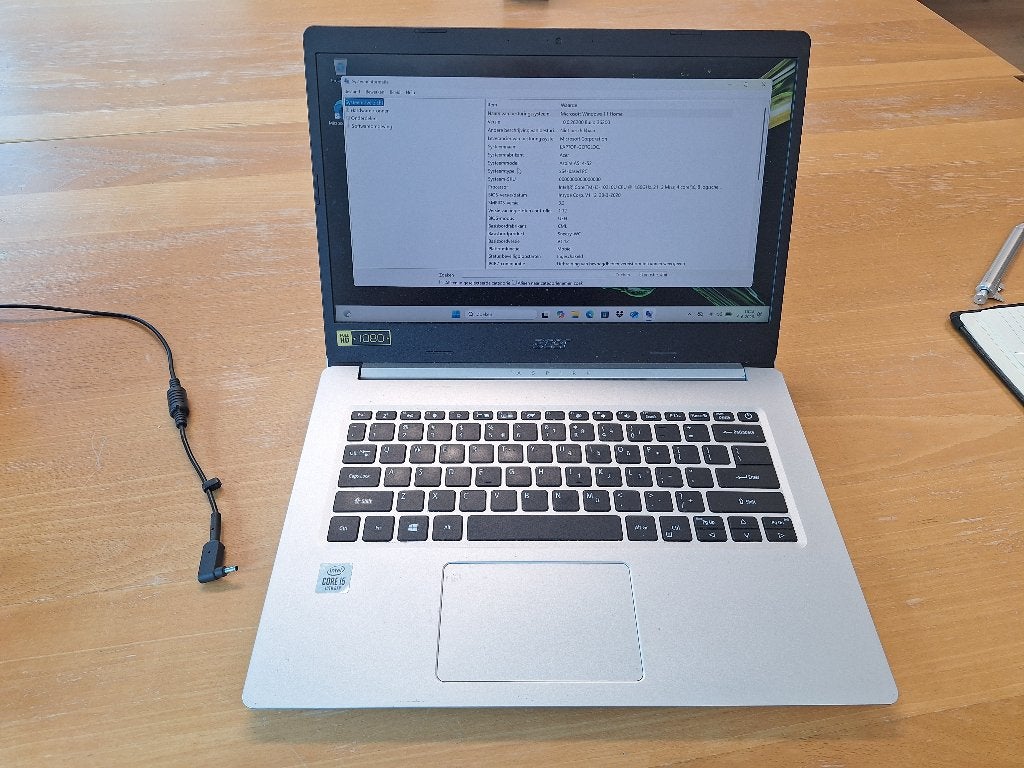 Laptop ACER Aspire A514-52, Computers en Software, Gebruikt, 2 tot 3 Ghz, Qwerty, 8 GB