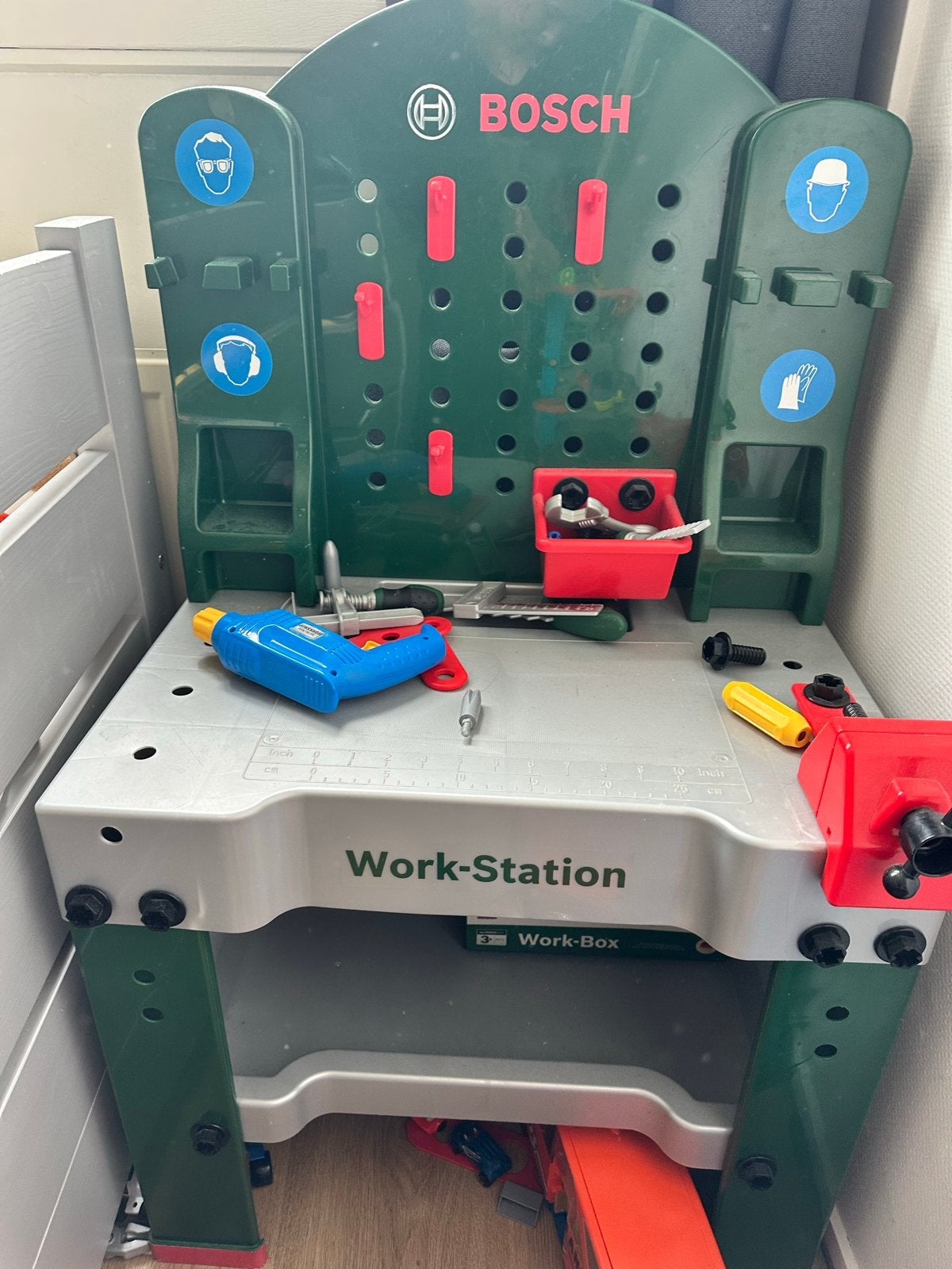 Bosch Work-Station Werkbank met gereedschap, Ophalen, Gebruikt, Knutselen