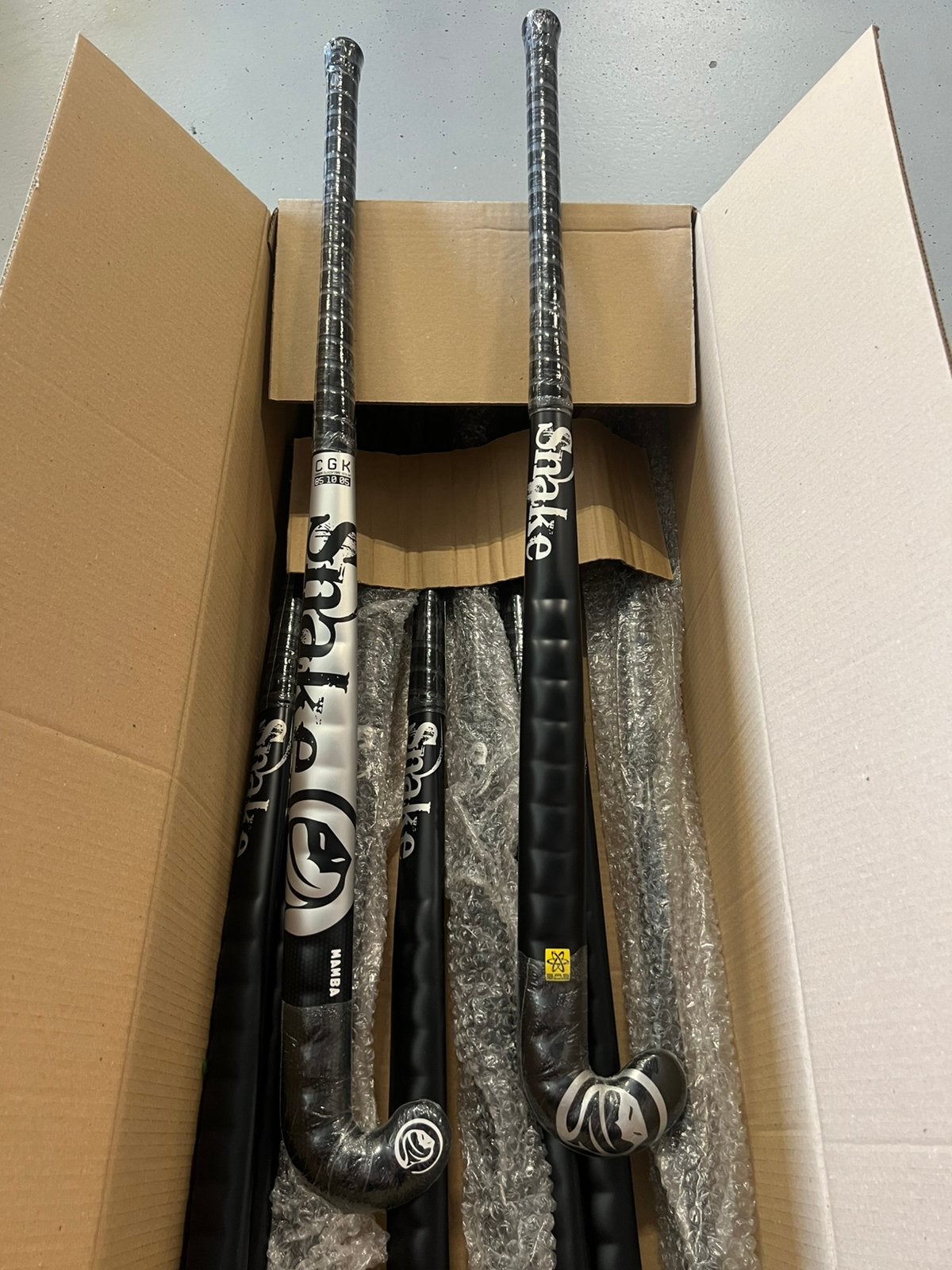 NIEUW SNAKE HOCKEYSTICK 85% CARBON, Ophalen of Verzenden, Nieuw, Stick