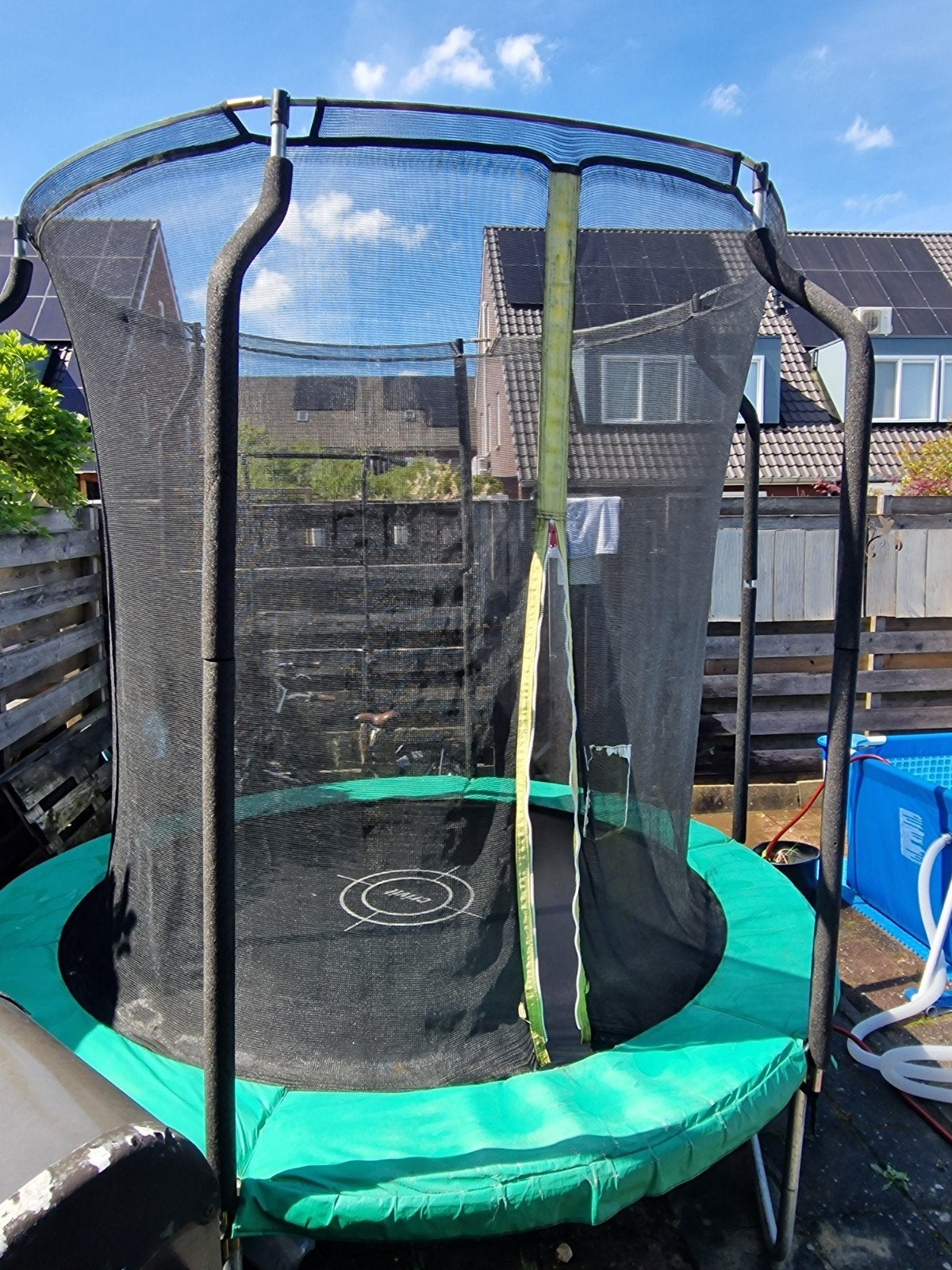 Crivit Trampoline met veiligheidsnet - 2m springvlak, Ophalen of Verzenden, Gebruikt
