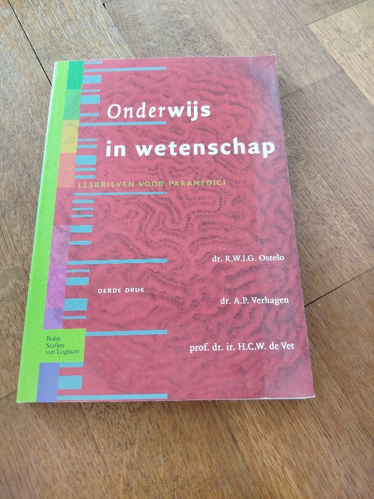 Onderwijs in de wetenschap, Boeken, Studieboeken en Cursussen, Ophalen of Verzenden, Alpha, Zo goed als nieuw, HBO