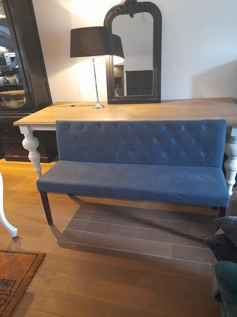 Eetbankje, Ophalen of Verzenden, Zo goed als nieuw, 25 tot 50 cm, Rechthoekig