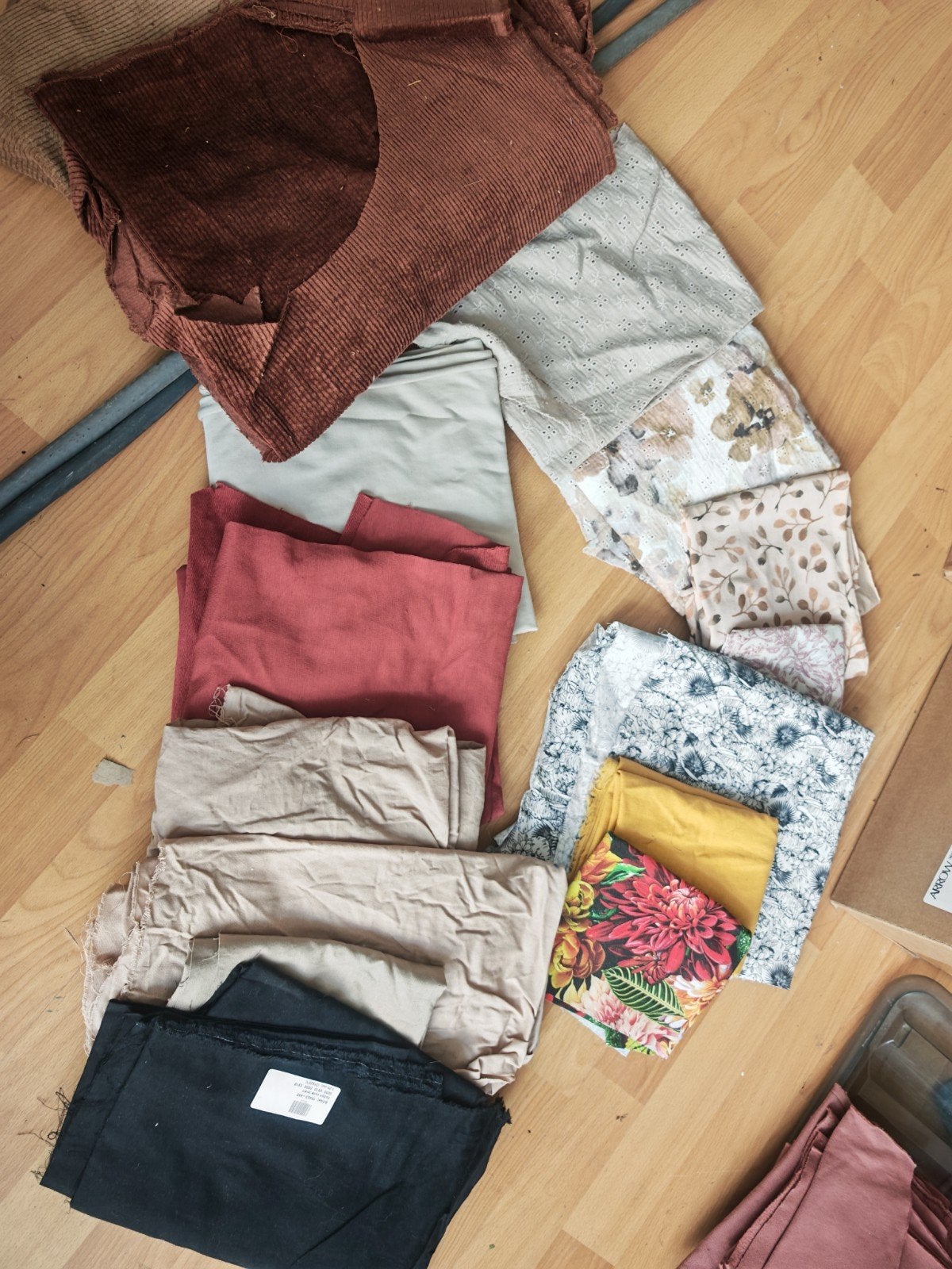 Diverse katoenen lapjes, Ophalen of Verzenden, Overige kleuren, Katoen, 30 tot 200 cm