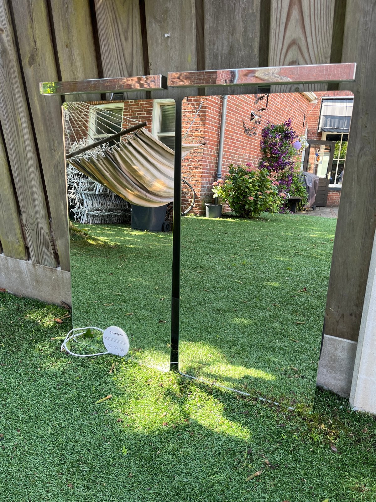 Moderne spiegels met verlichting - Zo goed als nieuw, Minder dan 50 cm, Ophalen of Verzenden, Zo goed als nieuw, Minder dan 100 cm