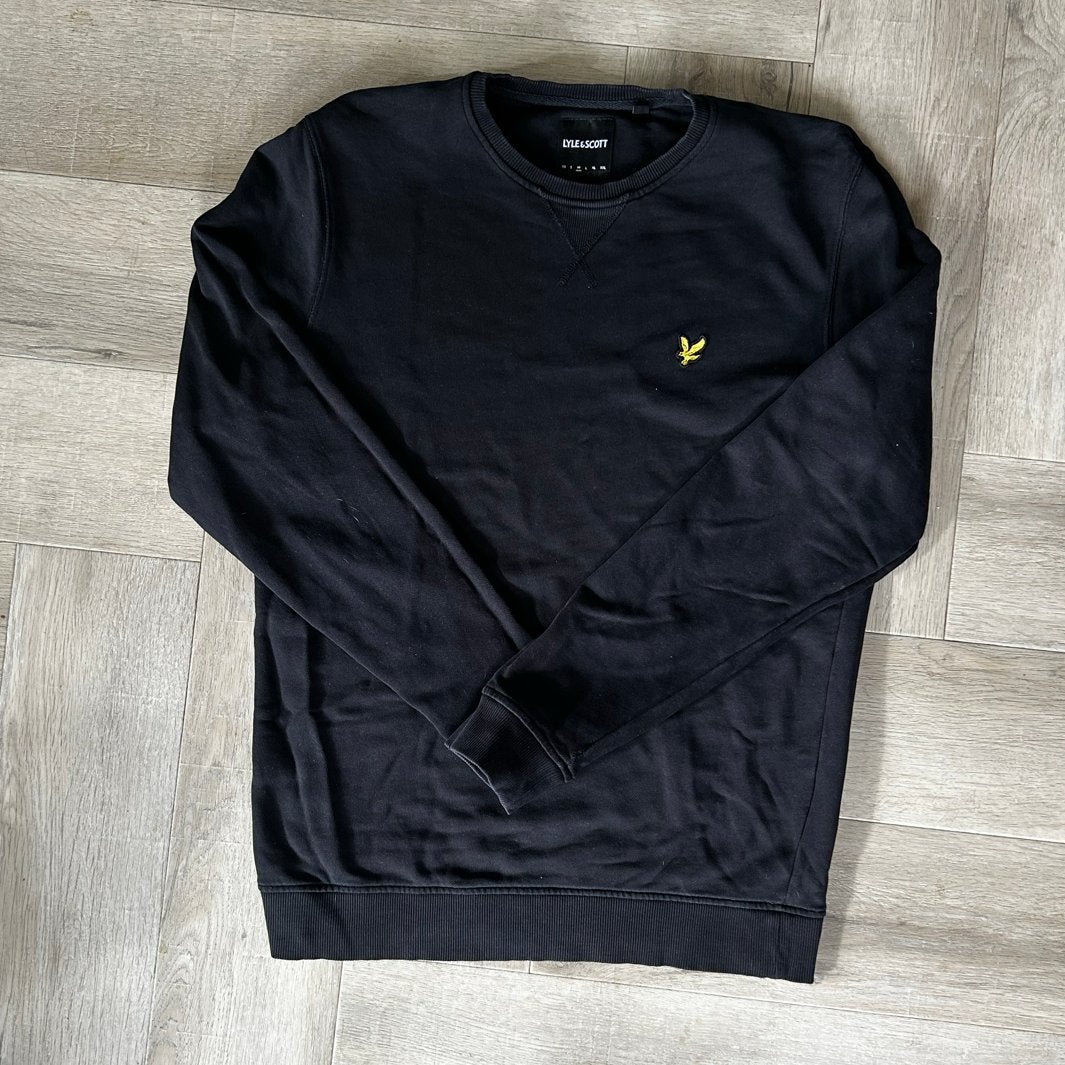 Lyle & Scott sweater zwart maat M, Kleding | Heren, Ophalen of Verzenden, Zo goed als nieuw, Maat 48/50 (M), Zwart