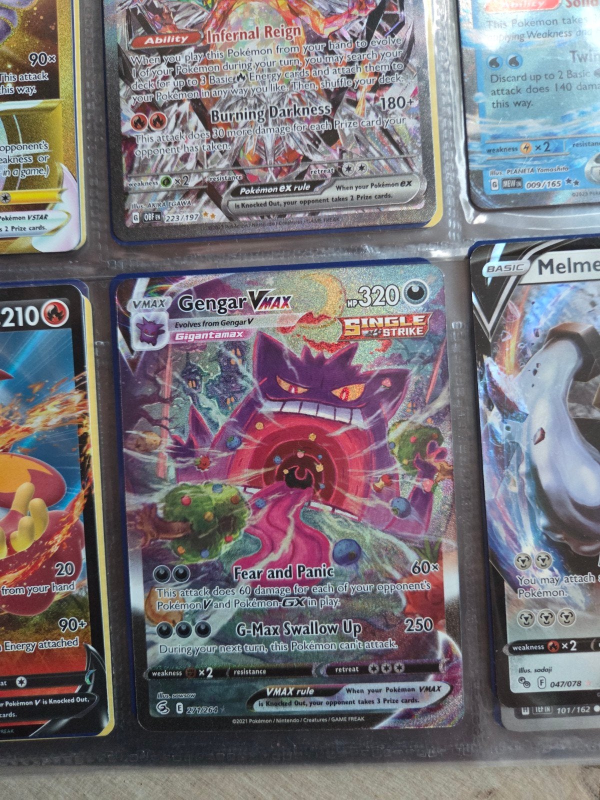 Bijzondere Pokémon kaarten - 271 - 223 - 079 vmax vstar, Ophalen, Zo goed als nieuw, Meerdere kaarten