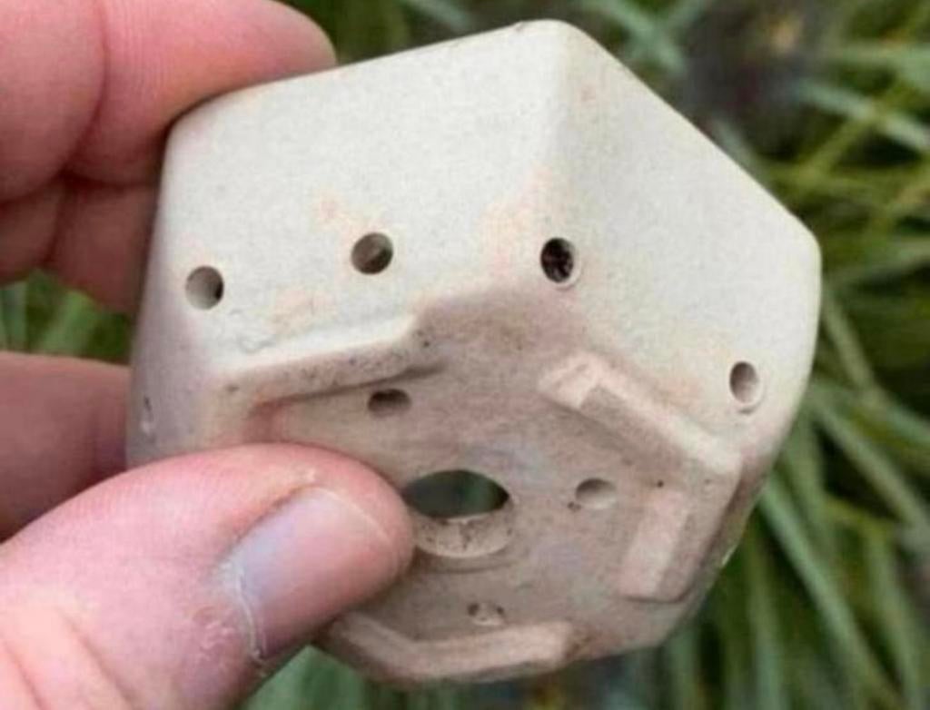 Bonsai Mame pot handgemaakt JPC Ivory clay 7,2x6,4x2,8, Ophalen of Verzenden, Zo goed als nieuw, Overige vormen, Aardewerk