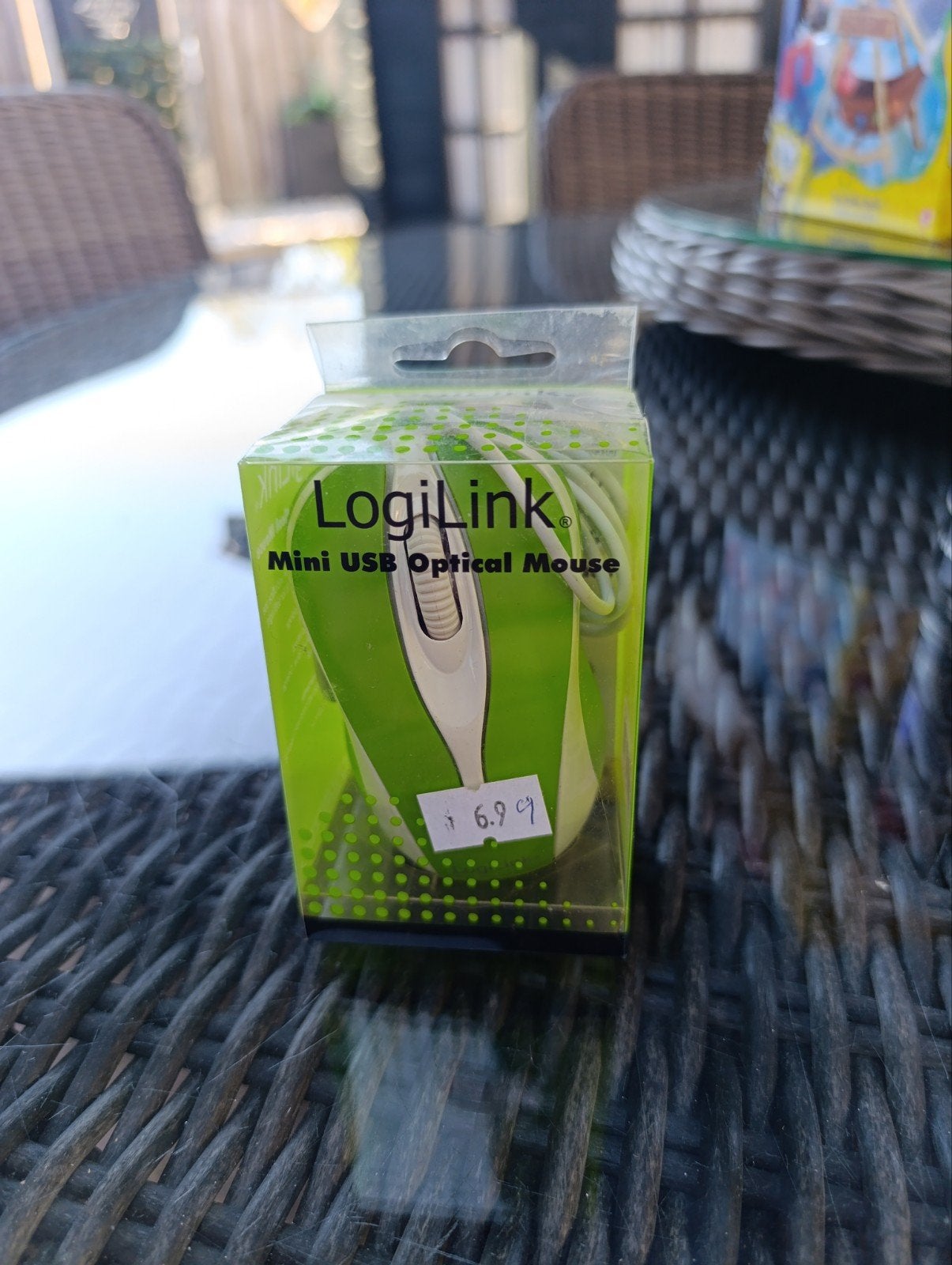 LogiLink Mini USB Optische Muis - Bedraad, Muis, Ergonomisch, Nieuw, Ophalen of Verzenden