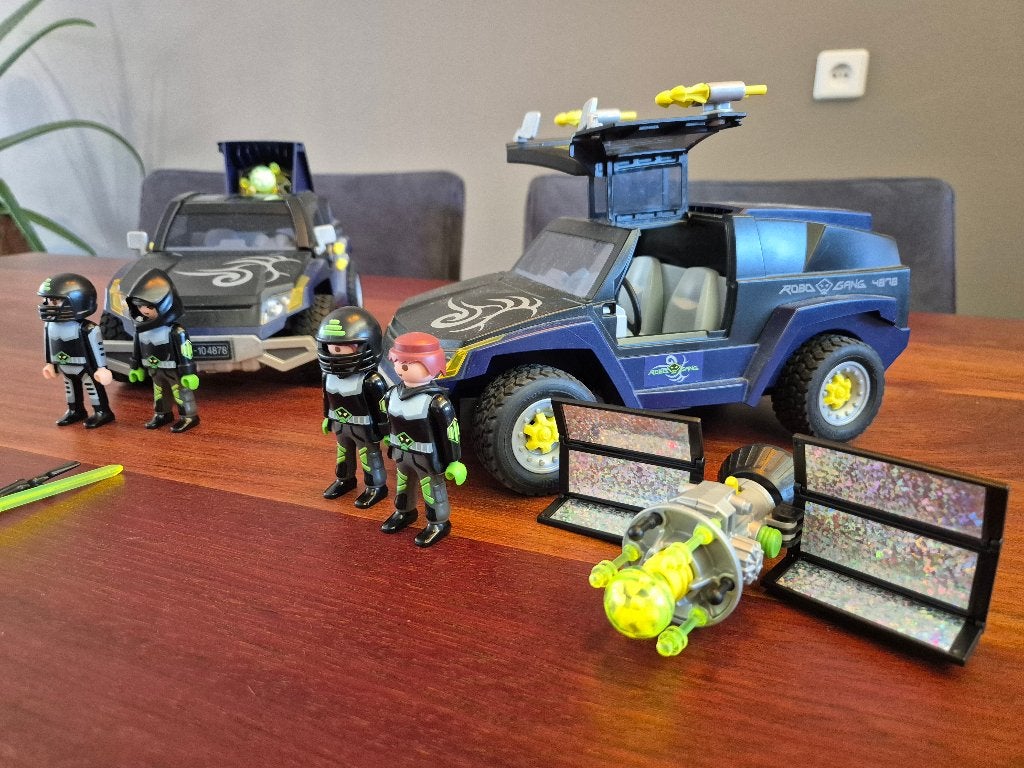 Playmobil Spionnenjeep (4878) met Satelliet, Complete set, Voertuig, Ophalen of Verzenden, Zo goed als nieuw