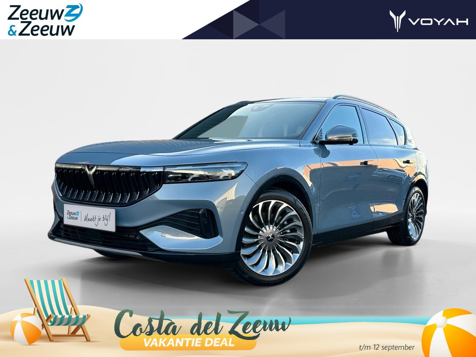 Voyah Free Flagship Edition 4WD 106 kWh | Demo | Full Option, Auto's, Voyah, 12 maanden, Zwart, Blauw, Origineel Nederlands