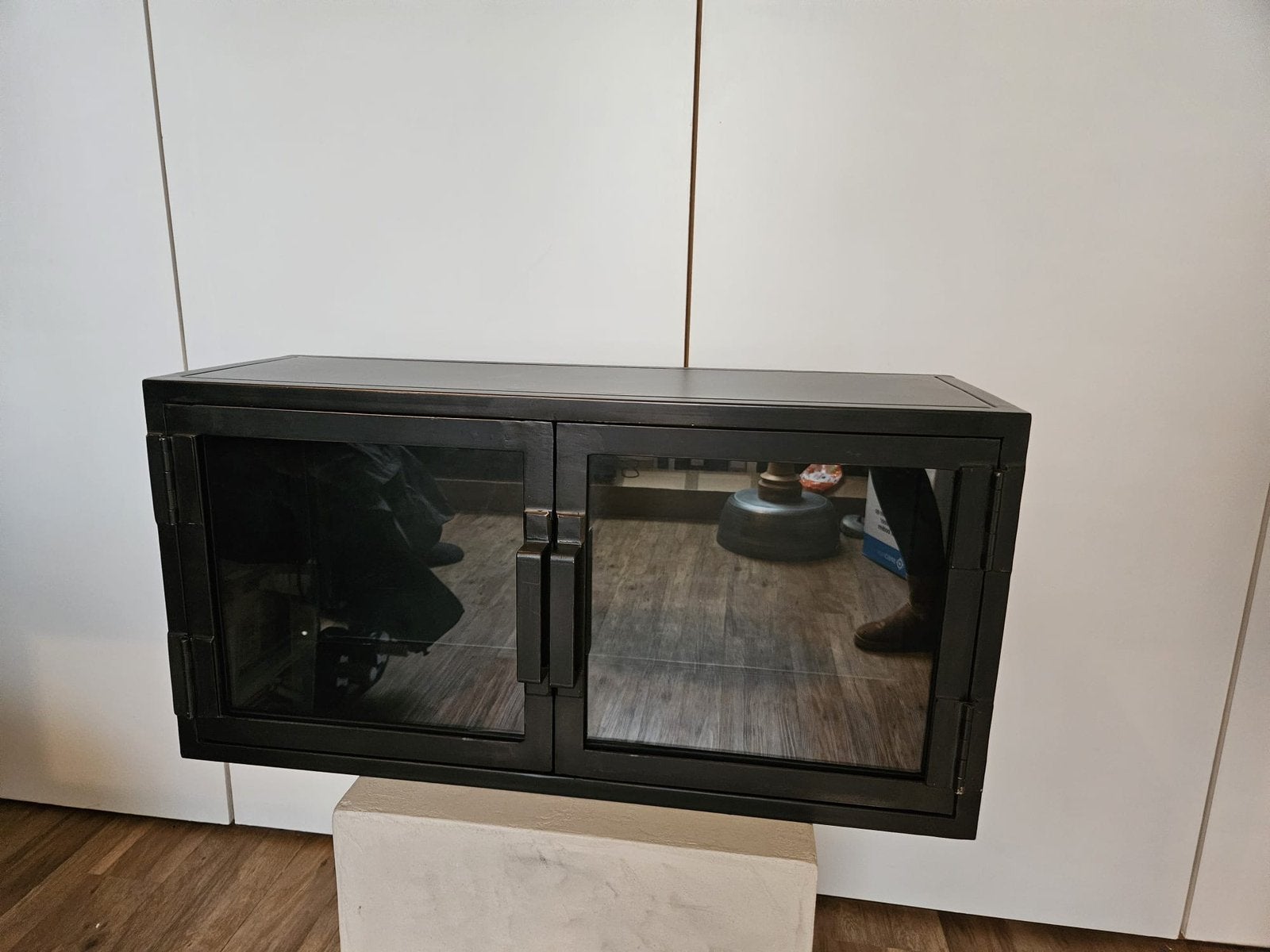 Stoer industrieel stalen kastje, Huis en Inrichting, Kasten | Vitrinekasten, Ophalen, 50 tot 100 cm, Zo goed als nieuw, Minder dan 100 cm