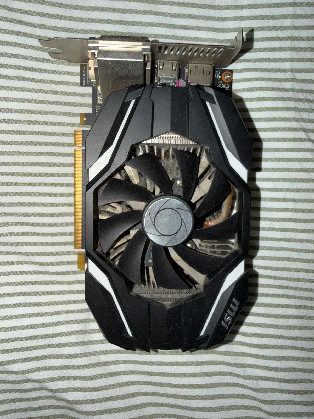MSI GeForce GTX 1060 Gaming X 6GB Grafische Kaart, Computers en Software, PCI-Express 3, Gebruikt, HDMI, Ophalen of Verzenden