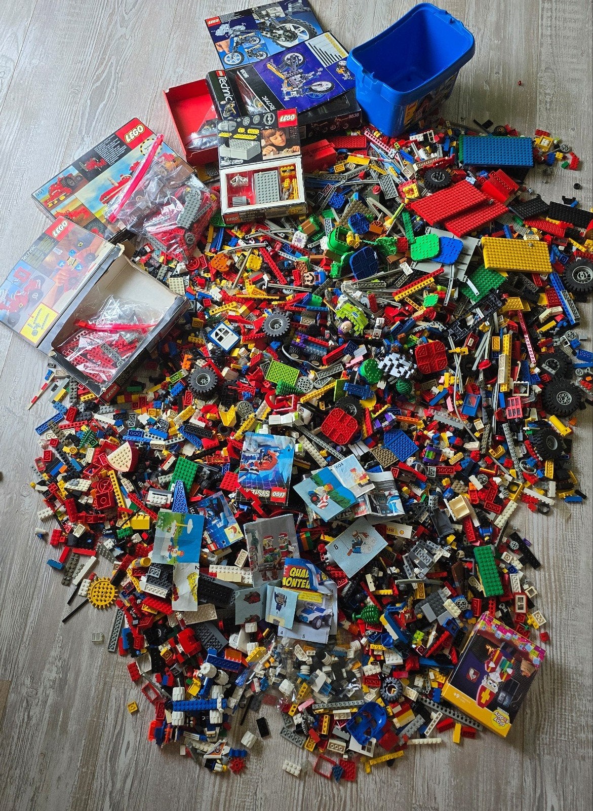 Grote kist Lego +- 18 Kilo. Jaren 80 90 00's 10., Kinderen en Baby's, Speelgoed | Duplo en Lego, Ophalen, Gebruikt, Lego
