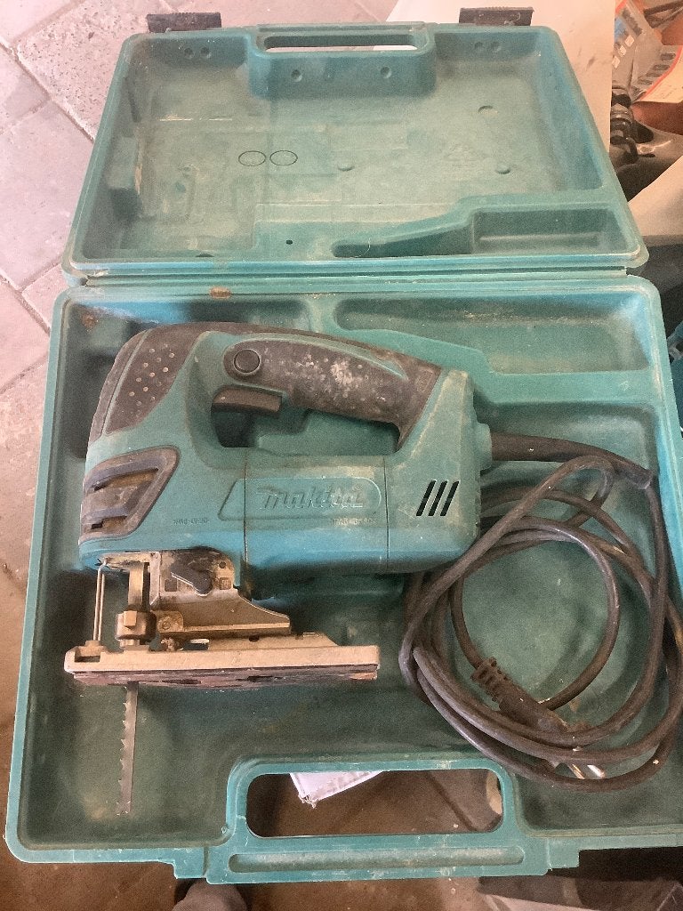 Makita decoupeerzaag met koffer, Doe-het-zelf en Verbouw, Gereedschap | Zaagmachines, Gebruikt, Decoupeerzaag, Ophalen of Verzenden
