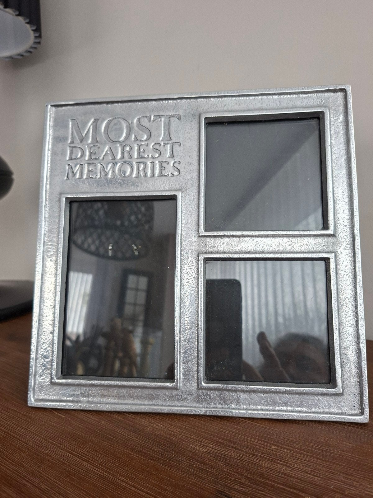 Riviera Maison Fotolijst 'Most Dearest Memories', Minder dan 50 cm, Metaal of Aluminium, Ophalen of Verzenden, Zo goed als nieuw