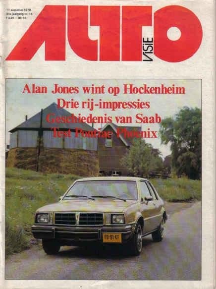 Autovisie 16 1979 : Alfa Romeo Alfasud Sprint - Renault 5, Ophalen of Verzenden, Gelezen, Algemeen