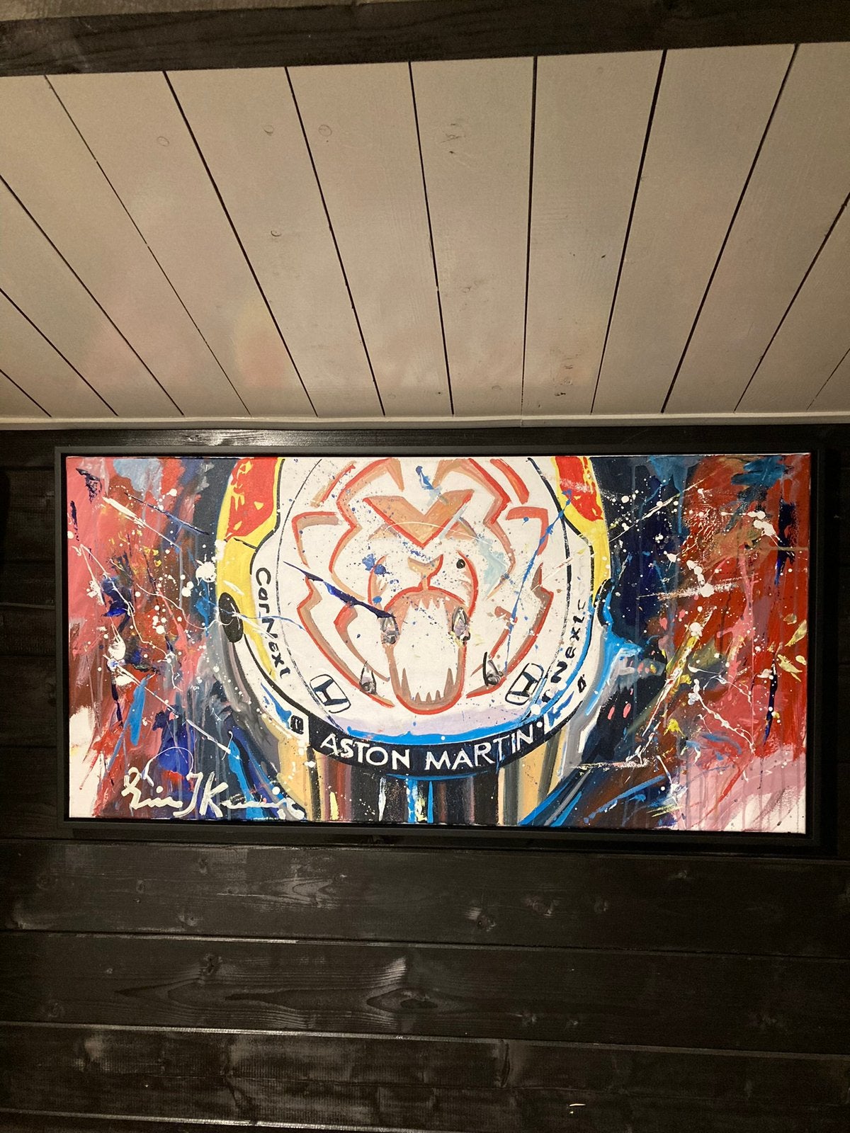 Max Verstappen uniek schilderij, Ophalen, Olieverf